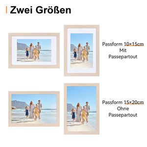 Cornici Fotografiche in Legno Minimaliste all'Ingrosso, Formato A4, Cornici per <span class=keywords><strong>Puzzle</strong></span>, Montaggio Creativo di Foto - Product Image 5