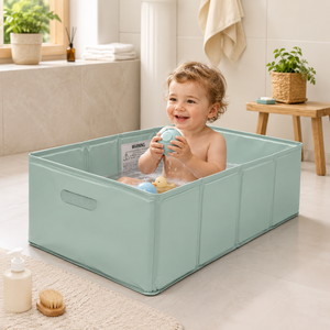 <span class=keywords><strong>Piscina</strong></span> Plegable <span class=keywords><strong>para</strong></span> Bebés, <span class=keywords><strong>Piscina</strong></span> Portátil de PVC <span class=keywords><strong>para</strong></span> Niños Pequeños con Tapón de Drenaje, Paredes Laterales Suaves <span class=keywords><strong>para</strong></span> Jugar en el Agua en Interiores y Exteriores - Product Image 5