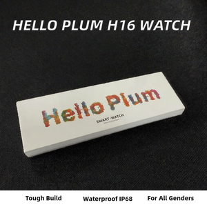 Hello Plum H16 새로운 스마트 워치 36-40mm TFT 디스플레이 IP68 방수 응답 전화 포지셔닝 비디오 통화 Qibla 방향 나침반 - Product Image 4