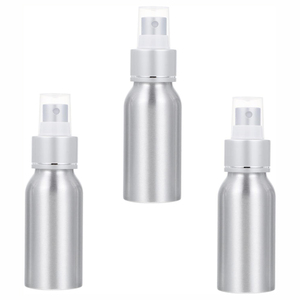 Flacon en aluminium pour produits cosmétiques, capacités 100ml, 200ml, 250ml, 500ml, 1000ml, avec pompe pulvérisatrice pour huiles essentielles, couleur personnalisable, vide - Product Image 1