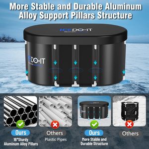 High Quality Portable Cold Plunge Tub 2025 Folding Sport Recovery <strong>Ice</strong> Bathtub Fashion <strong>Ice</strong> Bath Tub for Athletes Cold <strong>Ice</strong> <strong>Bucket</strong> - Product Image 5