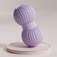 CZFIT Factory Seller Double Ball Fascia Peanut Massage Ball Spine Muscle Relaxation Hip Back Leg Acupoint Stimulation Yoga Body