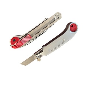 Utility Knife 23cm Red Stainless Steel Blade Automatic Blade Change For Paper Cutting Unboxing Wallpaper - Product Image 5