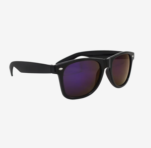 Lunettes de soleil Miami à verres miroir avec logo personnalisé, vente en gros, pas cher, OEM en stock pour cadeaux promotionnels d'été à la plage - Product Image 2