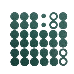 44 Piezas de Junta Aislante de Papel de Cebada para Baterías de Litio 26650, Sólida y Hueca, en Forma Triangular, para Ensamblaje de Paquetes 1P 2P 3P 4P 5P 6P 7P - Product Image 2