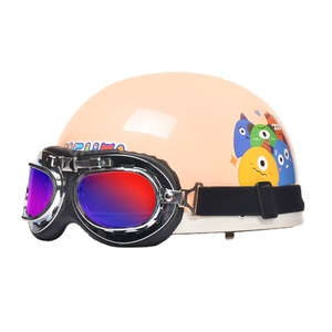 <span class=keywords><strong>Casque</strong></span> demi-coque modulaire rétro Harley unisexe SMR3C-887, universel pour scooter électrique et moto, sécurité DOT, ABS respirant, pour adultes - Product Image 2