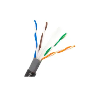 Pabrik menjual utp ftp kucing 6 kabel jaringan cat6a cat6 cat6e kabel lan ethernet untuk internet