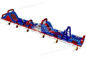 Equipo inflable gigante para obstáculos al aire libre, equipo ninja, precio - Product Image 2