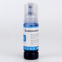 Encre de sublimation à haute capacité pour imprimante Epson L3060 Et 8500 8550 2650 2600 2550 2500 Xp 215 Fonctionne avec l'encre 552 664 T1801