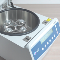 Système de centrifugation PRP vétérinaire vert forêt, séparateur de sang avec tubes de traitement.