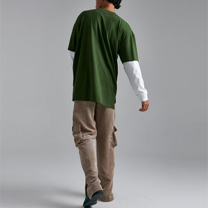 <span class=keywords><strong>Pantaloni</strong></span> Cargo Flare in velluto a coste Unisex personalizzati OEM <span class=keywords><strong>pantaloni</strong></span> sportivi <span class=keywords><strong>con</strong></span> <span class=keywords><strong>bottoni</strong></span> svasati Casual all'aperto <span class=keywords><strong>pantaloni</strong></span> Cargo larghi da uomo <span class=keywords><strong>con</strong></span> tasche <span class=keywords><strong>laterali</strong></span> - Product Image 2