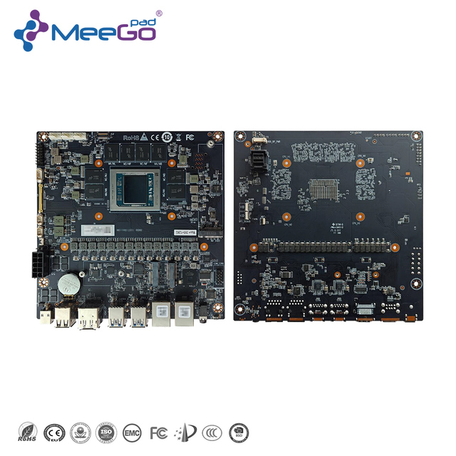 AMD AI Motherboard H100AM Integrated Supports for Ryzen AI Max+395 Processor 126TOPS Computing Power Dual Channel LPDDR5x 128G