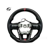 Volant en fibre de carbone authentique, très demandé, avec design GR Sport Racing, compatible avec Hilux Fortuner. Personnalisable