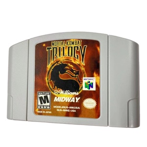 Juegos de <span class=keywords><strong>Mortal</strong></span> Kombat Trilogy para N64, Versión Americana, Material ABS Ecológico, Cartucho de Juego de 512 Bits, Embalaje en Bolsa OPP Sin Marca - Product Image 3