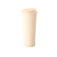 Mug isotherme personnalisé grande capacité en acier inoxydable, sans BPA, anti-fuite, avec revêtement céramique intérieur et paille pour café et lait