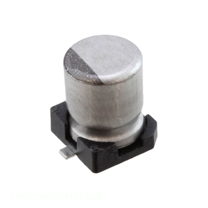 ตัวเก็บประจุแบบติดตั้งบนพื้นผิว (Surface Mount) รุ่น UWZ1V4R7MCL1GB ความจุ 4.7 ไมโครฟารัด (4.7uF) ค่าความคลาดเคลื่อน 20% แรงดัน 35 โวลต์ ชนิด SMD - Product Image 1