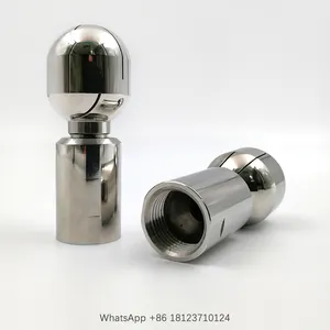 YS Side Spray Rotating Cleaning Spray Ball 19250 Type Self-Rotary Tank Washing Nozzle 316ss Tank Cleaning Nozzle Rotary Cleaning