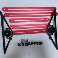 Table de marche d'escalier réglable en alliage d'aluminium Outil de coffrage de qualité bricolage avec outil de mesure d'escalier gradué OEM & ODM pris en charge