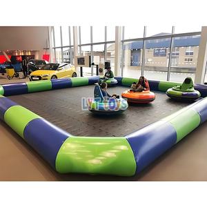 Nouvelle voiture tamponneuse électrique lumineuse UFO super gonflable carrée pour enfants et parents, <span class=keywords><strong>prix</strong></span> de gros, vente chaude - Product Image 2