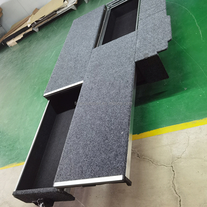 Cassette Portautensili Robuste per Pickup con Cassone Lungo, 1600mm, Doppio Cassetto con Guide Scorrevoli per Frigorifero, per Tundra F150 - Product Image 4