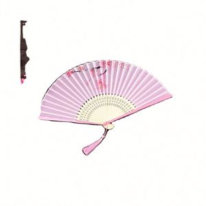 Éventails en bambou en gros pour festivals, mariages et soirées – Éventails à tenir en main - Product Image 2