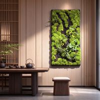 Panneau mural en mousse préservée de qualité supérieure de 100 cm pour la décoration intérieure