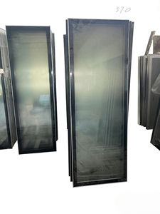 Glass Door Air Double-Temperature Refrigerated Display for Bars Restaurants Store Show Chilled Toppings Fresh Cones Syrups - Product Image 3