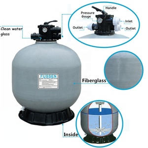 Filtration Fiberglass Automatic Backwash Swimming <b>Pool</b> <b>Sand</b> <b>Filter</b> with Pump - Product Image 2