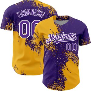 Jersey de béisbol para niño y niña para hombre, camisas informales con botones, uniforme deportivo de equipo activo de manga corta, Béisbol de moda personalizado - Product Image 5