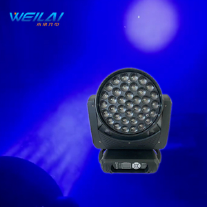 Approvisionnement d'usine led tête mobile lavage lumière zoom 37*15W lumière extérieure pleine couleur 4-en-1 lumière de scène - Product Image 6