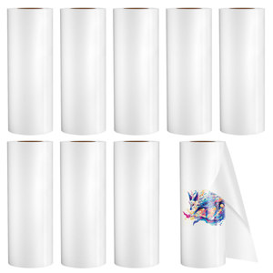 Rollo de película PET para sublimación DTF de 60 cm x 100 m, hojas A3 A4, doble cara, mate, brillante, película de impresión por transferencia de calor con despegue en caliente y en frío. - Product Image 4