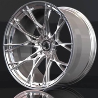 Jantes Concaves OEM Forgées à Profil Profond Noir 5x120 5x114.3 5x130 18-26 Pouces pour BMW Audi Nissan GTR Urus C8 Sport