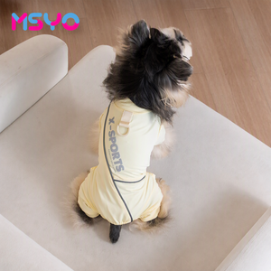 MSYO Mono Deportivo Reflectante para Perros Pequeños, Ligero y Transpirable, con Anillo en D para Cachorros, para Actividades al Aire Libre - Product Image 1