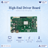 Carte de commande LCD ZY-R56AR01 V1.0 2560x1600 60Hz Triple Entrée 2x5W Ampli RGB 24 bits pour Gaming et Applications Médicales