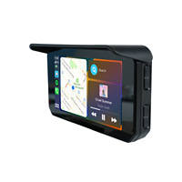 Système de navigation GPS en métal pour motos Ottocast's New C5 Moto Carplay Portable 5 pouces sans fil Carplay