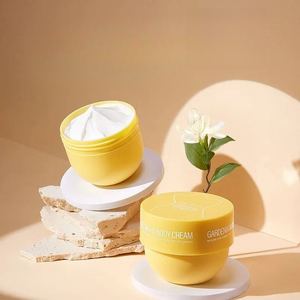 Pot de crème pour bébé pot de beurre corporel transparent de 8oz avec couvercle pour maquillage cosmétique masque pour les yeux et les <span class=keywords><strong>cheveux</strong></span> conteneur de pot de gommage corporel au sucre Slime - Product Image 2
