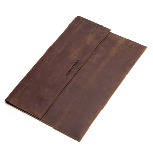 Funda elegante de cuero genuino para portátil para iPad <span class=keywords><strong>Pro</strong></span> 12 9 2020 <span class=keywords><strong>2021</strong></span> <span class=keywords><strong>MacBook</strong></span> <span class=keywords><strong>Pro</strong></span> 14 16 pulgadas Air M2 <span class=keywords><strong>15</strong></span> 2023-protección elegante - Product Image 6