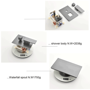 AMAXO高級壁掛けシャワーセットバスタブシャワー隠し蛇口 - Product Image 4