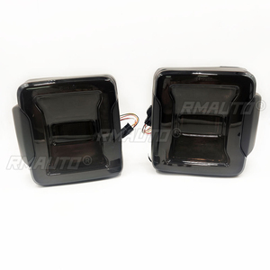 Feu arrière de voiture, ensemble de feux arrière, version européenne, kit carrosserie pour Jeep Wrangler JL 2018-2024, accessoire automobile - Product Image 5