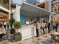 Magasin Modulaire Mobile de Confort Extérieur, Boutique Contemporaine en Conteneur de 10ft 20ft, Bar et Café Pop-up