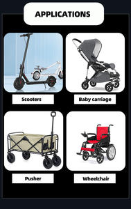 Faradyi nouveau modèle 5 pouces 48V 2022 W Bldc Hub moteur Dc <span class=keywords><strong>Kit</strong></span> de roue électrique à arbre unique pour fauteuil roulant landau 150 - Product Image 5