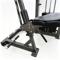 Machine d'extension des triceps assise durable pour usage commercial en salle de sport