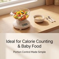 Balance de cuisine numérique compacte avec bol et bec verseur, unités kg/g/ml, pour la pâtisserie et la mesure de liquides, capacité 1 kg 1g