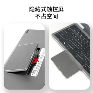 Portátil profesional de 10,95 "+ 10,95'' 2 en 1, portátil de 512GB, 1TB, portátil de negocios, DDR5, 2,5 K, portátil táctil de doble pantalla con estuche WIFI6 - Product Image 5