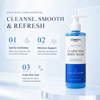 Gel Douche Corporel Parfumé OEM à 1% d'Acide Salicylique Exfoliant Anti-Acné Hydratant Éclaircissant Rafraîchissant Soin Quotidien pour le Corps