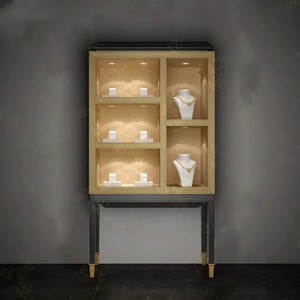 Tall Jewelry Display Case Jewelry Wall Showcase Jewelry Display Cabinets Store Display Fixture and Funiture
