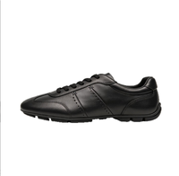 Chaussures d'été en cuir pour hommes, style vintage allemand, en cuir de vachette pleine fleur, à lacets, baskets décontractées, toutes saisons