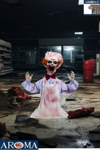 Décoration de table d'<span class=keywords><strong>Halloween</strong></span> - Chef lumineux <span class=keywords><strong>pour</strong></span> fête, bar à domicile, maison hantée - Prix d'usine - Product Image 3