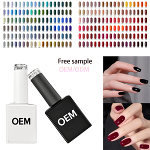 <span class=keywords><strong>Vernis</strong></span> à ongles <span class=keywords><strong>semi</strong></span>-<span class=keywords><strong>permanent</strong></span> UV à base d'eau 15 ml, formule non toxique, service OEM marque privée, retrait facile par trempage pour - Product Image 2