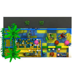 Équipement de parc d'attractions commercial, piscine à balles avec toboggan pour enfants, pour aire de jeux intérieure et usage scolaire - Product Image 2